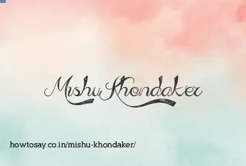 Mishu Khondaker