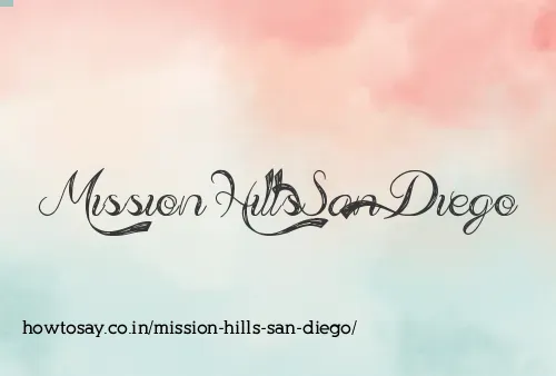 Mission Hills San Diego