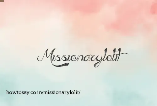 Missionarylolit