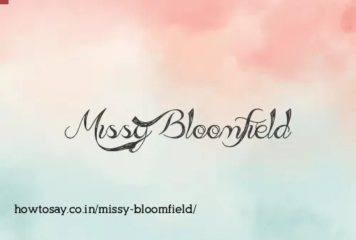 Missy Bloomfield