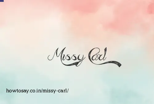Missy Carl