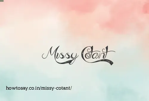Missy Cotant