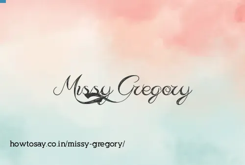 Missy Gregory