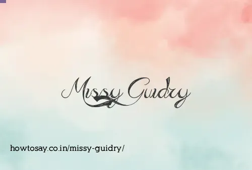 Missy Guidry