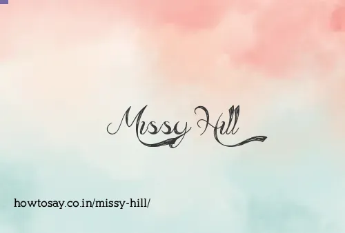 Missy Hill