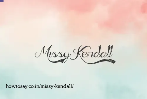 Missy Kendall