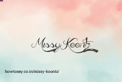 Missy Koontz