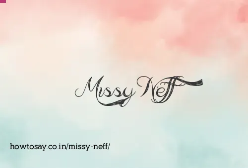 Missy Neff