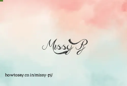 Missy Pj