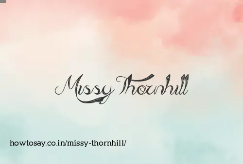 Missy Thornhill