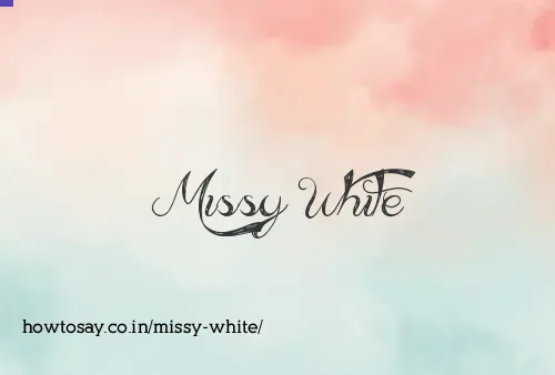 Missy White