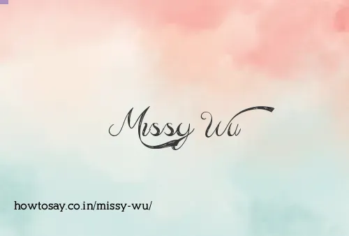 Missy Wu