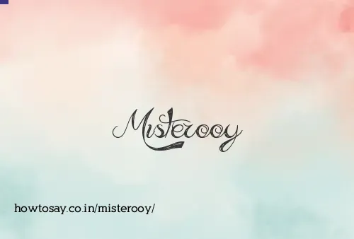 Misterooy