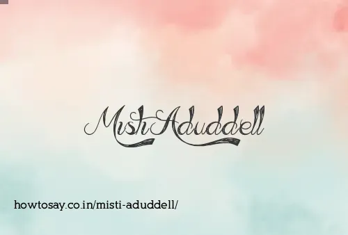 Misti Aduddell