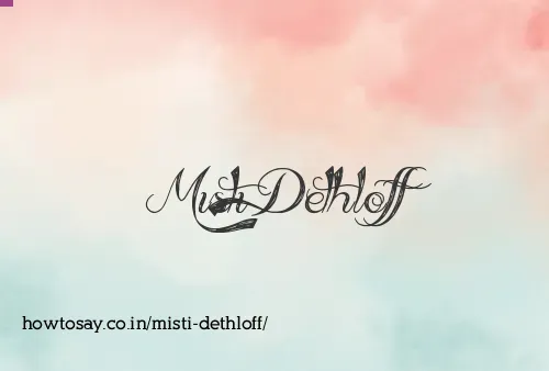 Misti Dethloff