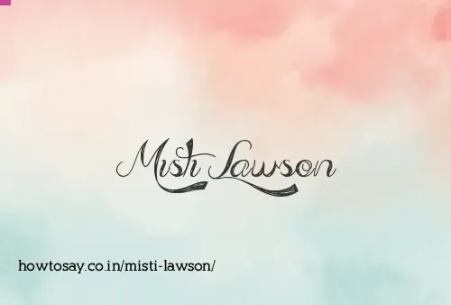 Misti Lawson