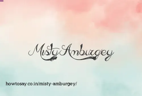 Misty Amburgey