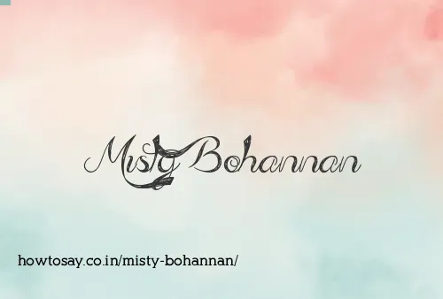 Misty Bohannan
