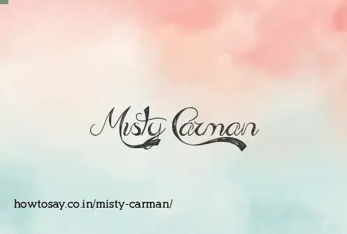 Misty Carman