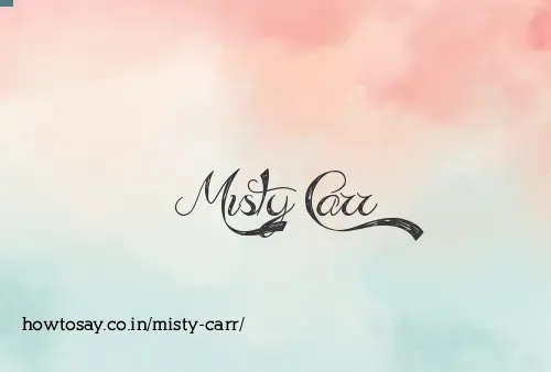 Misty Carr