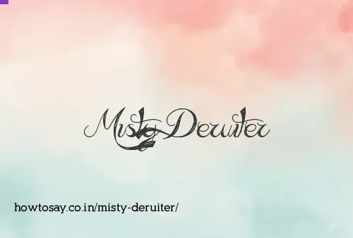 Misty Deruiter