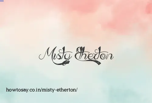 Misty Etherton