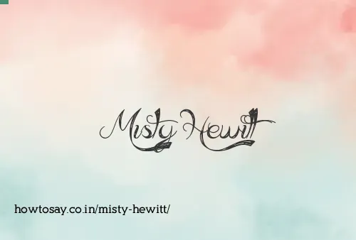 Misty Hewitt