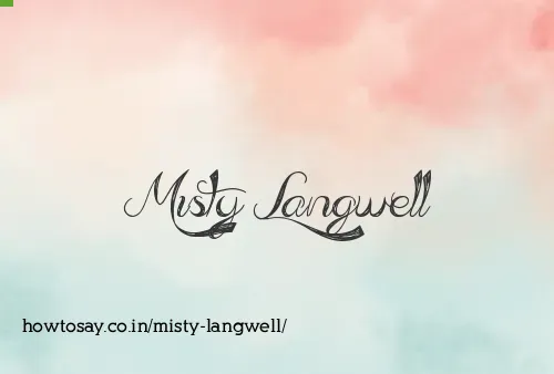 Misty Langwell