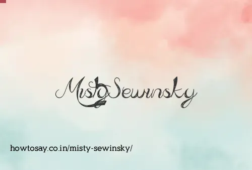 Misty Sewinsky