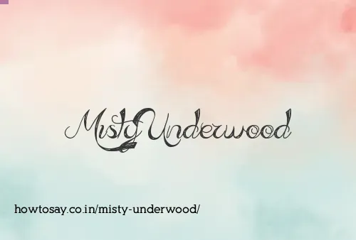 Misty Underwood