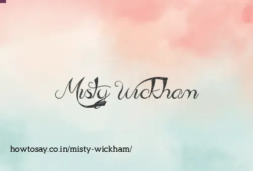 Misty Wickham