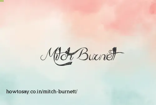 Mitch Burnett