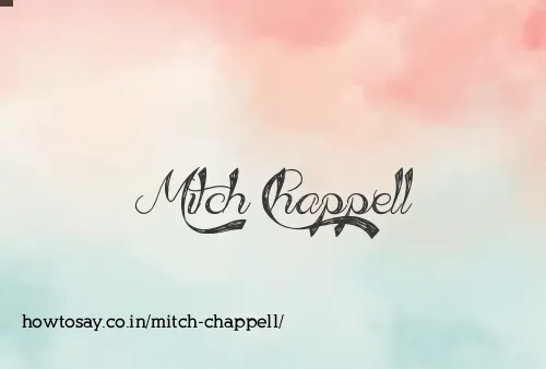 Mitch Chappell