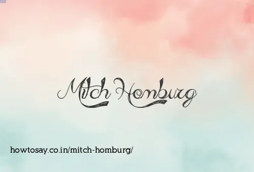Mitch Homburg