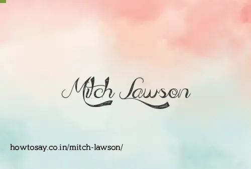 Mitch Lawson