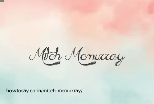 Mitch Mcmurray