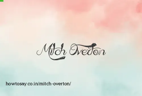 Mitch Overton