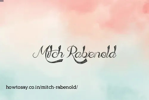 Mitch Rabenold