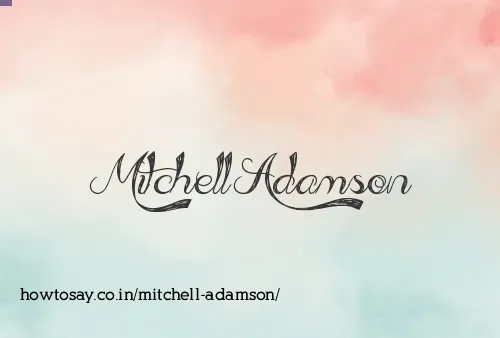 Mitchell Adamson