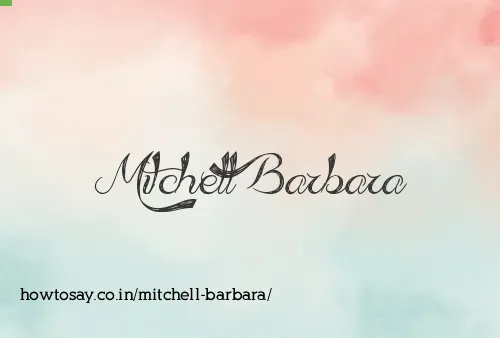Mitchell Barbara