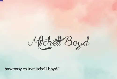 Mitchell Boyd