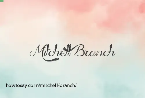 Mitchell Branch