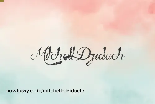Mitchell Dziduch