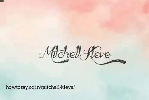 Mitchell Kleve