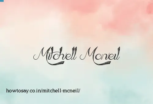 Mitchell Mcneil