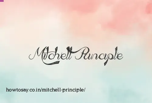 Mitchell Principle