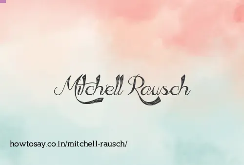 Mitchell Rausch