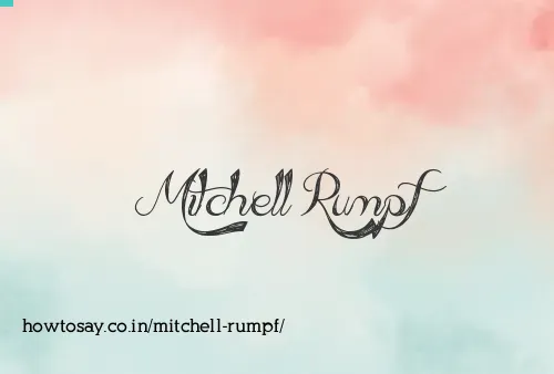 Mitchell Rumpf