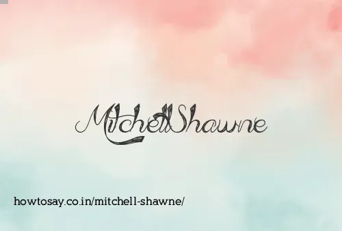 Mitchell Shawne