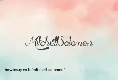 Mitchell Solomon